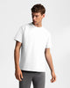 TS 01 Essence Regular Heavyweight White 2.0 – t-shirt in white stretch cotton