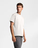 TS 01 Essence Regular Heavyweight Off White 2.0 – t-shirt in white stretch cotton
