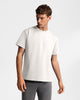 TS 01 Essence Regular Heavyweight Off White 2.0 – t-shirt in white stretch cotton, photo 3