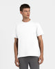TS 01 Essence Regular Heavyweight White 2.0 – t-shirt in white stretch cotton, photo 3