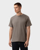 TS 01 Essence Regular Lightweight Desert Taupe 2.0 – t-shirt in taupe cotton jersey