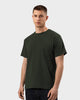 TS 01 Essence Regular Lightweight Forest Green 2.0 – t-shirt in green cotton jersey