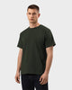 TS 01 Essence Regular Lightweight Forest Green 2.0 – t-shirt in green cotton jersey