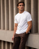 TS 01 Essence Regular Lightweight White 2.0 – t-shirt in white cotton jersey, photo 2