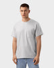 TS 01 Pocket Regular Lightweight Cement Grey – t-shirt in grey cotton jersey