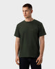 TS 01 Pocket Regular Lightweight Forest Green – t-shirt in green cotton jersey