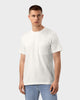 TS 01 Pocket Regular Lightweight Off White – t-shirt in white cotton jersey