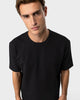 TS 02 Marked Oversized Heavyweight Black – logo t-shirt in black stretch cotton, photo 3