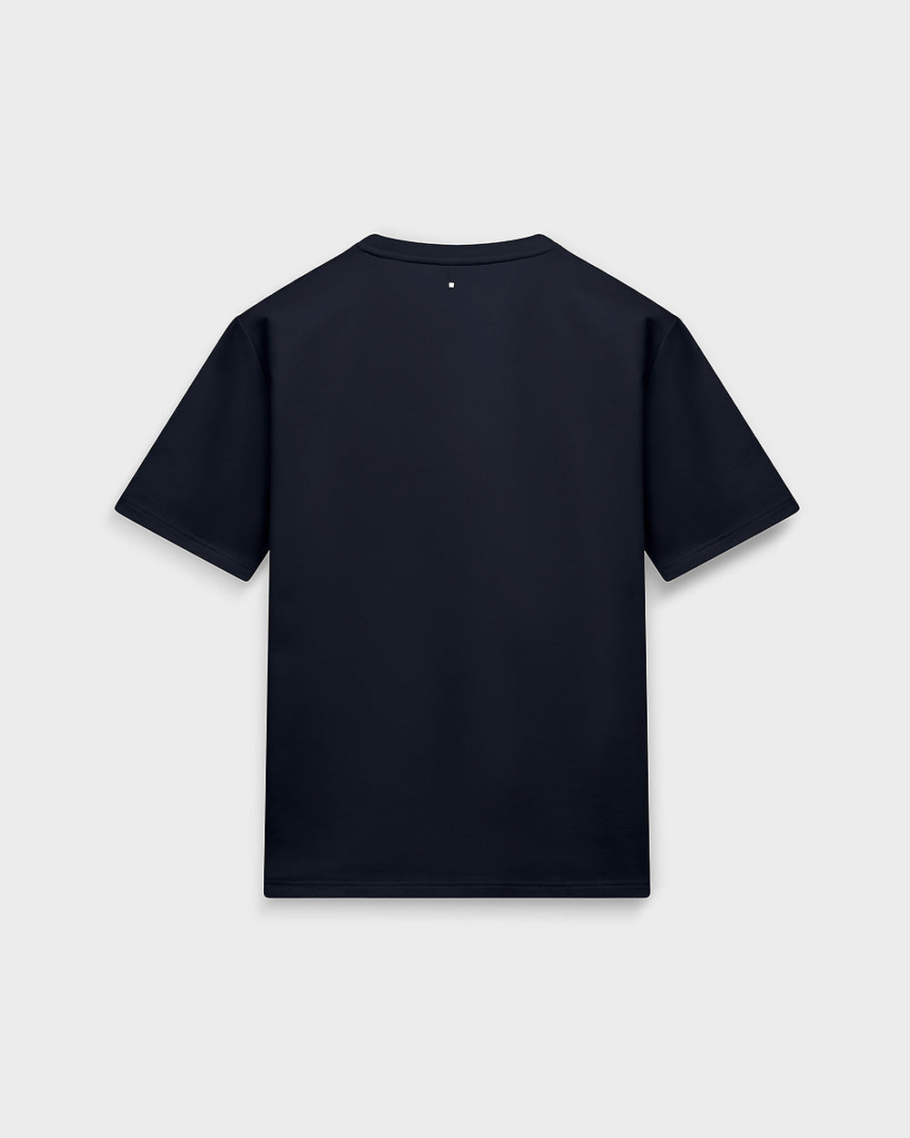 TS 02 Marked Oversized Heavyweight Blueberry – logo t-shirt in blue stretch cotton, photo 10