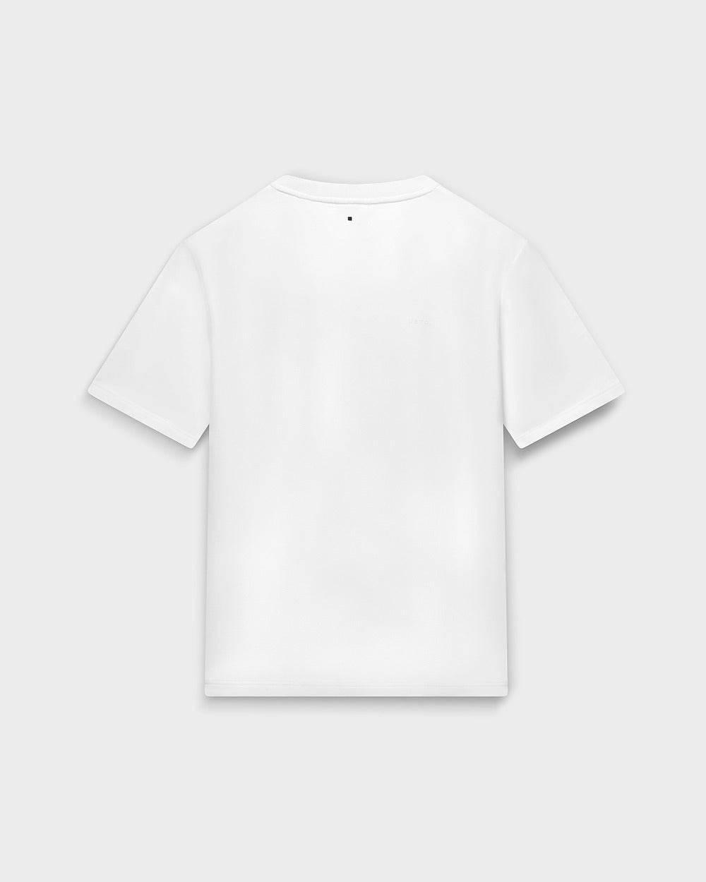 TS 02 Marked Oversized Heavyweight White – logo t-shirt in white stretch cotton, photo 9