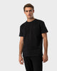 TS 02 Marked Regular Heavyweight Black – logo t-shirt in black stretch cotton, photo 2