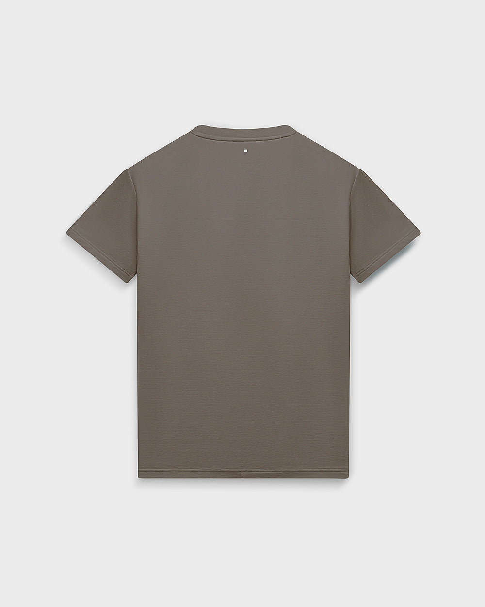 TS 02 Marked Regular Heavyweight Desert Taupe – logo t-shirt in taupe stretch cotton, photo 11