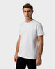TS 02 Marked Regular Heavyweight White – logo t-shirt in white stretch cotton, photo 2