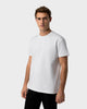 TS 02 Marked Regular Heavyweight White – logo t-shirt in white stretch cotton, photo 2