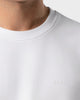 TS 02 Marked Regular Heavyweight White – logo t-shirt in white stretch cotton, photo 3