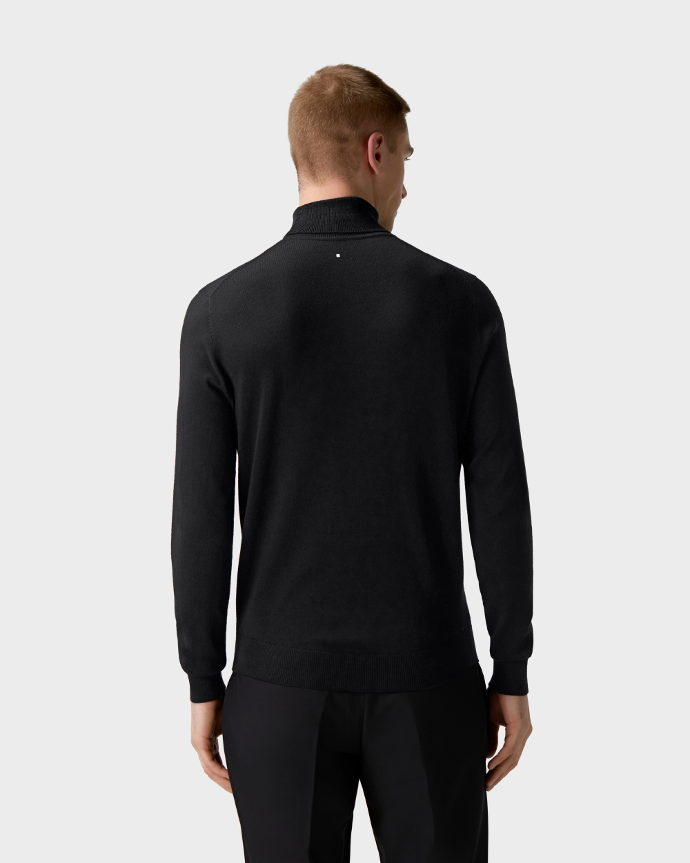 SW 06 Tailored Turtleneck Black