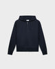 ZH 01 Marked Blueberry – zip hoodie in blue stretch cotton