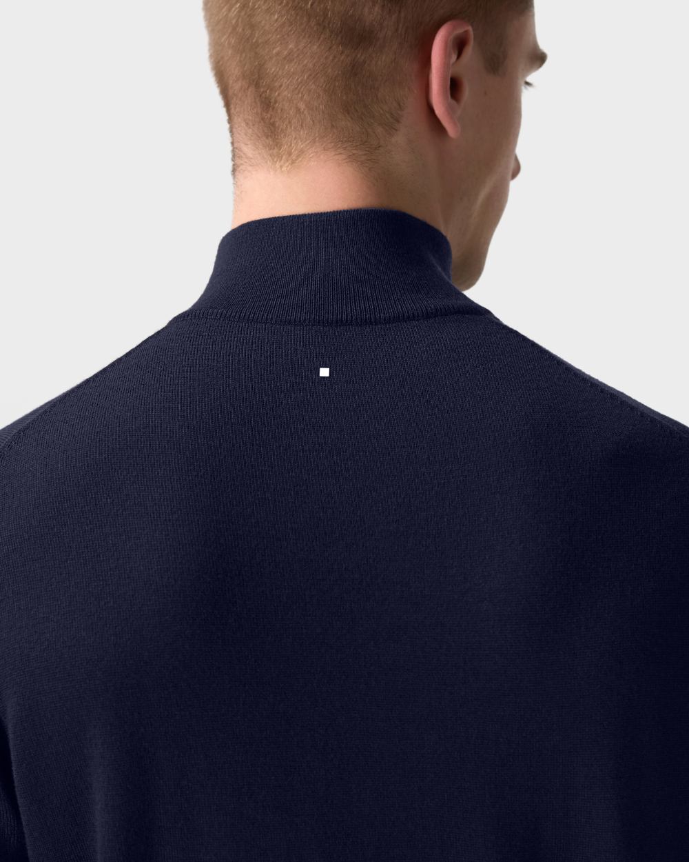 SW 05 Tailored Half Zip Blueberry