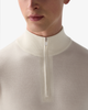 SW 05 Tailored Half Zip Off White