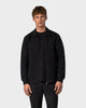 ZS 02 Marked Black – full zip sweatshirt in black stretch cotton