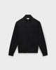 ZS 03 Marked Black – full zip sweatshirt in black stretch cotton